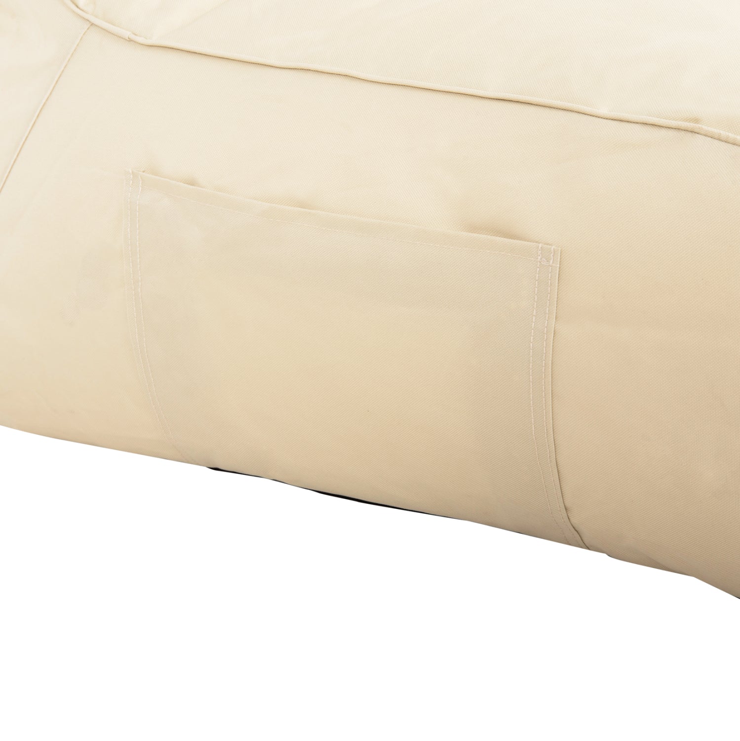 Pouf Cloud Armchair HM5112.01 Cream 6188 76x102x72Ηcm