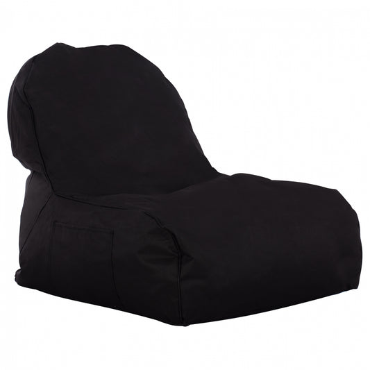 WATERPROOF POUF "CLOUD" HM5112.04 BLACK WITH UV PROTECTION 81x78x73H cm.