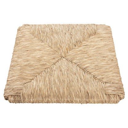RUSH-MATT REPLACEMENT SEAT FOR WOODEN CHAIRS-37Χ37Χ3.5cm(thickness) HM5099.11
