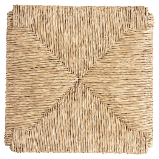 RUSH-MATT REPLACEMENT SEAT FOR WOODEN CHAIRS-37Χ37Χ3.5cm(thickness) HM5099.11