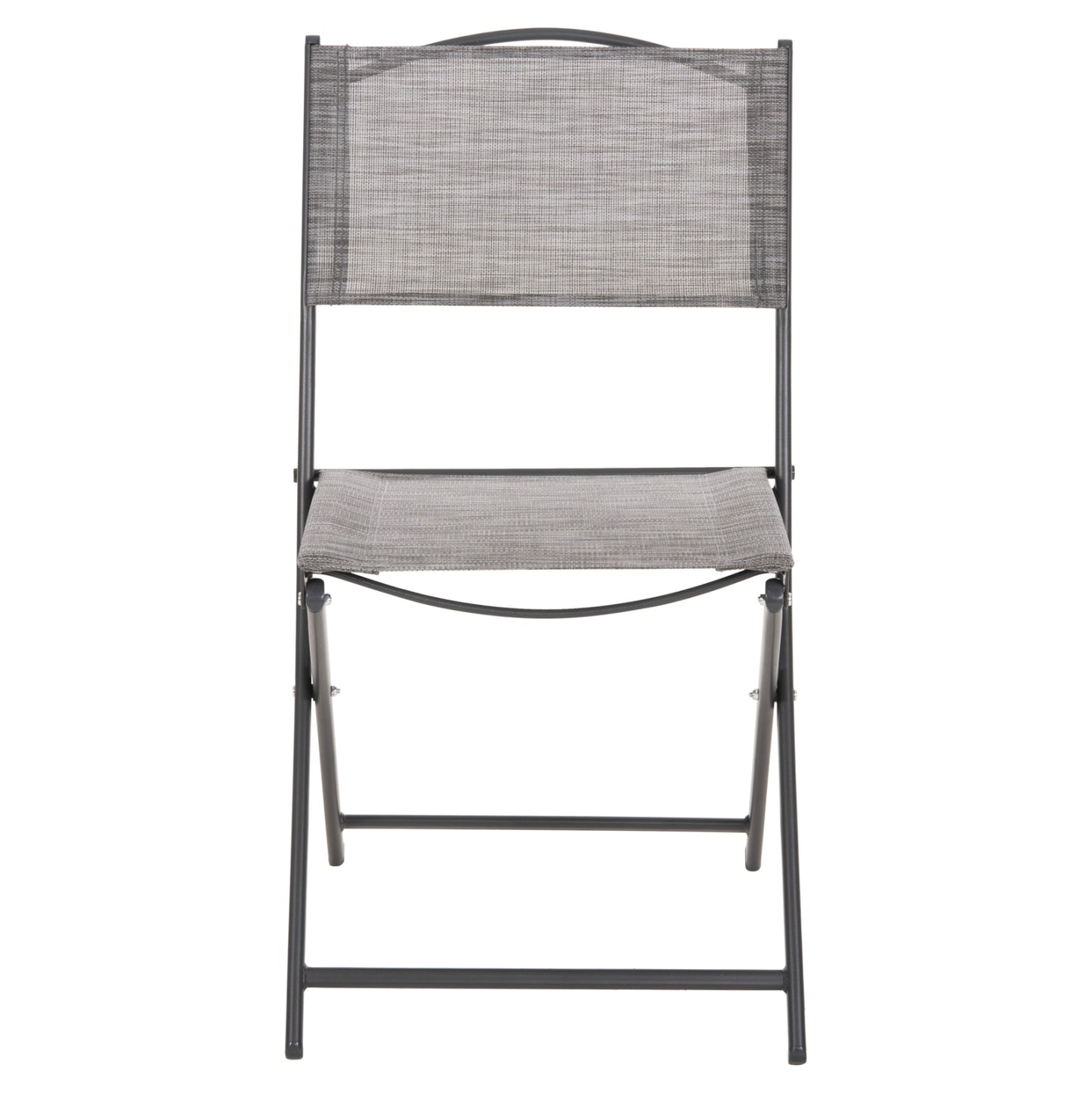 FOLDABLE OUTDOOR CHAIR MAG HM5971.01 GREY METAL-GREY TEXTILENE 45x51x81Hcm.