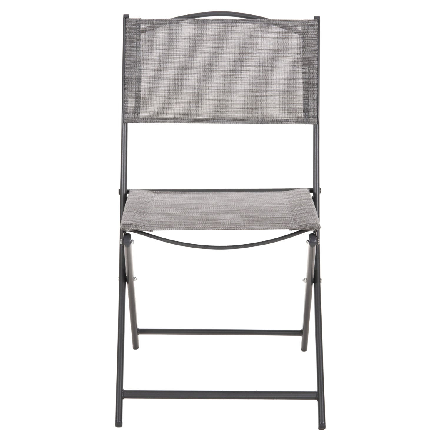 FOLDABLE OUTDOOR CHAIR MAG HM5971.01 GREY METAL-GREY TEXTILENE 45x51x81Hcm.