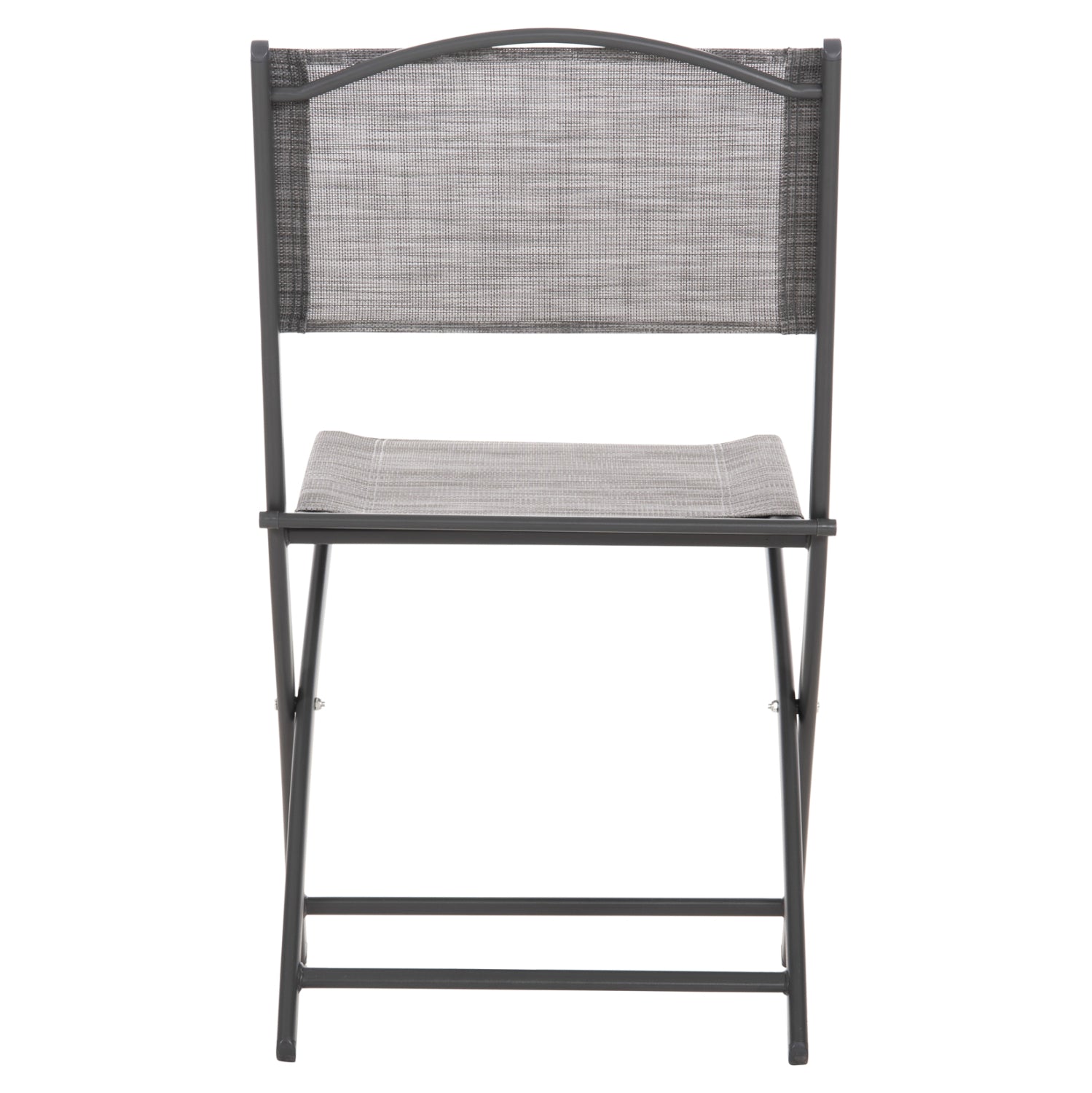 FOLDABLE OUTDOOR CHAIR MAG HM5971.01 GREY METAL-GREY TEXTILENE 45x51x81Hcm.