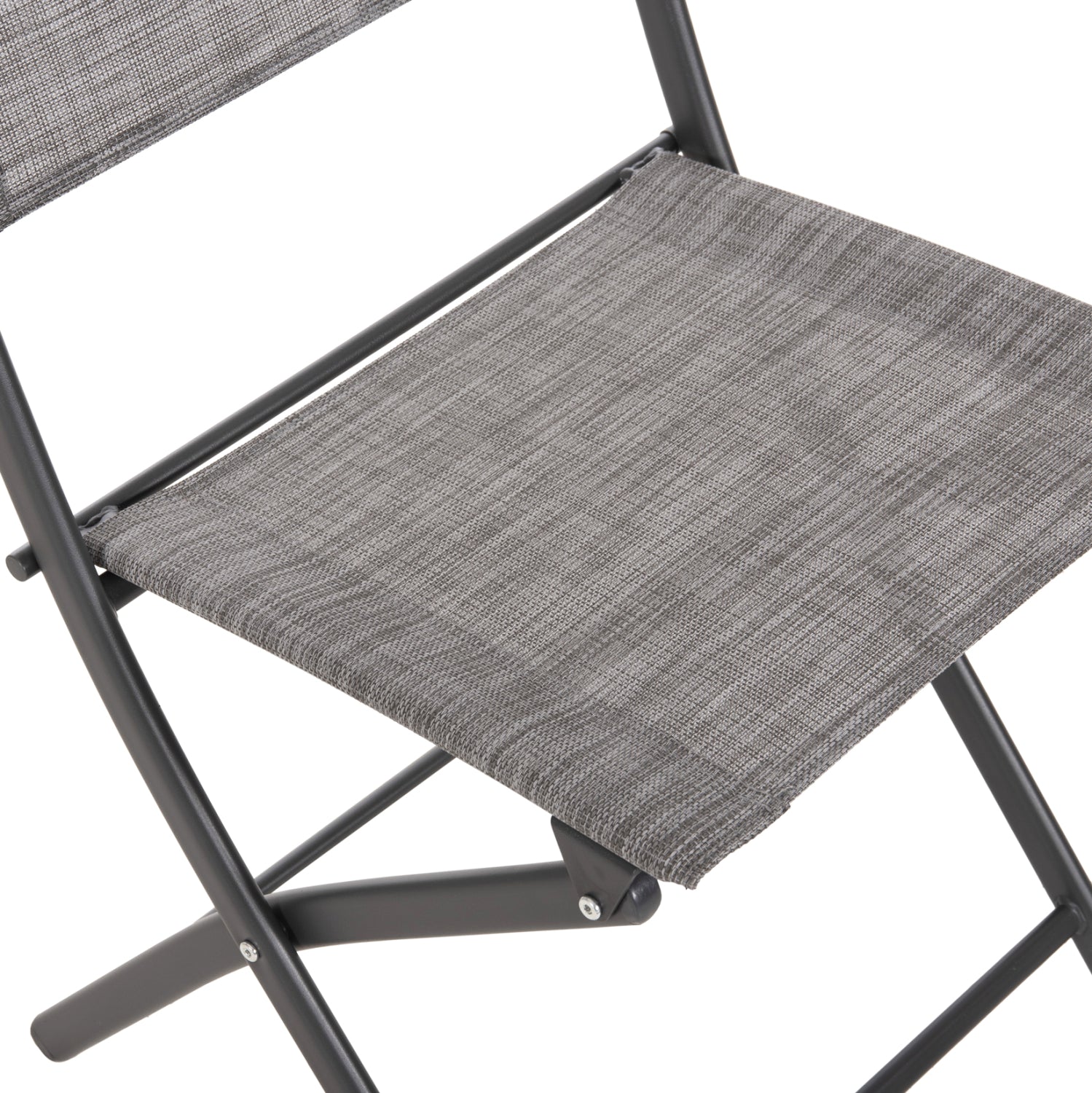 FOLDABLE OUTDOOR CHAIR MAG HM5971.01 GREY METAL-GREY TEXTILENE 45x51x81Hcm.