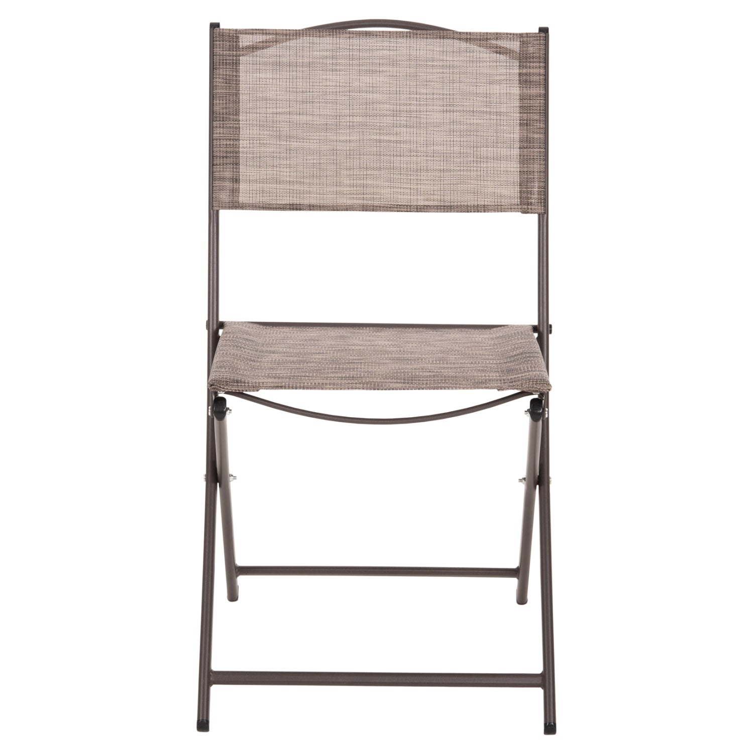 FOLDABLE OUTDOOR CHAIR MAG HM5971.02 BROWN METAL-BROWN TEXTILENE 45x51x81Hcm.