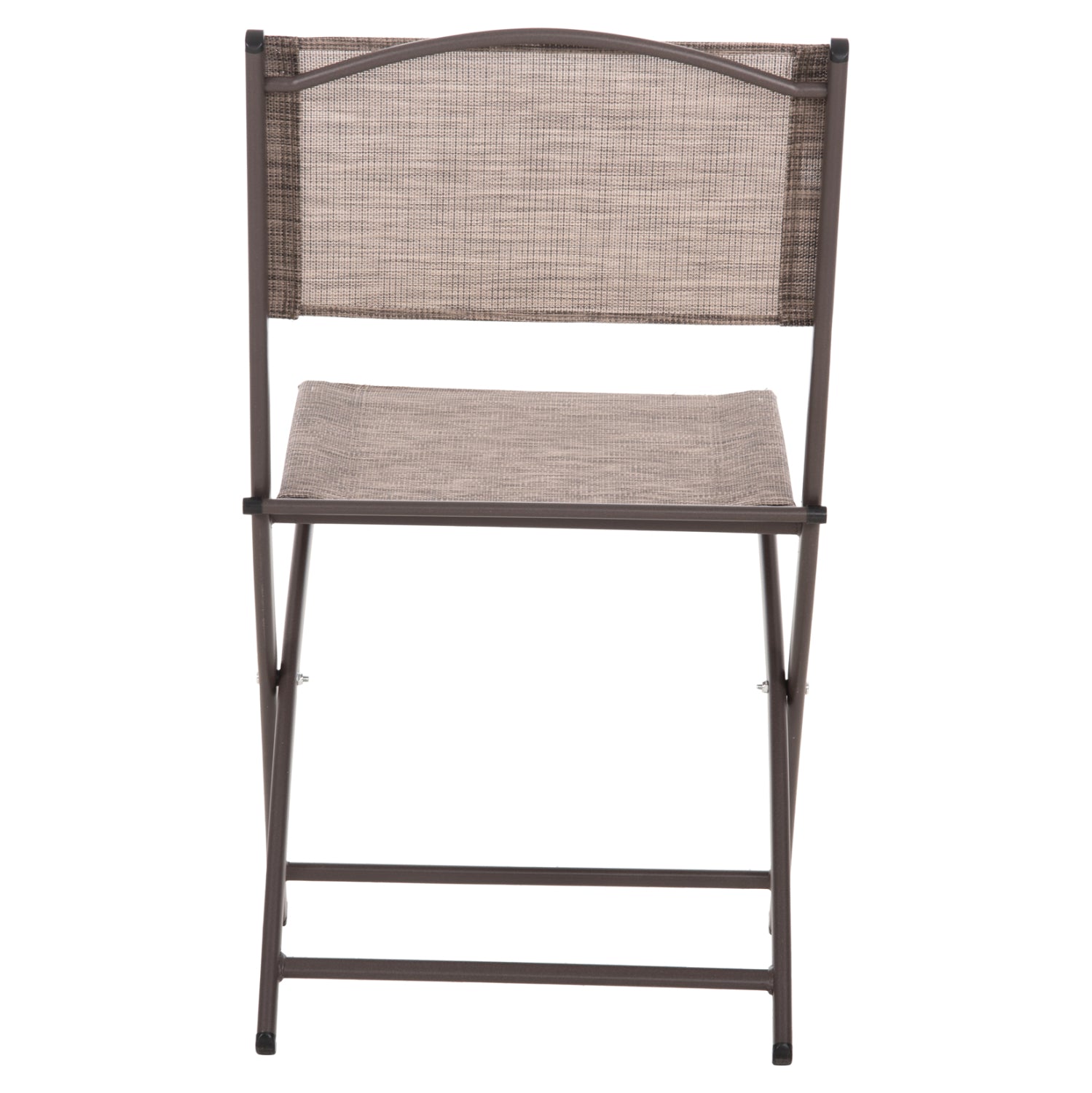 FOLDABLE OUTDOOR CHAIR MAG HM5971.02 BROWN METAL-BROWN TEXTILENE 45x51x81Hcm.
