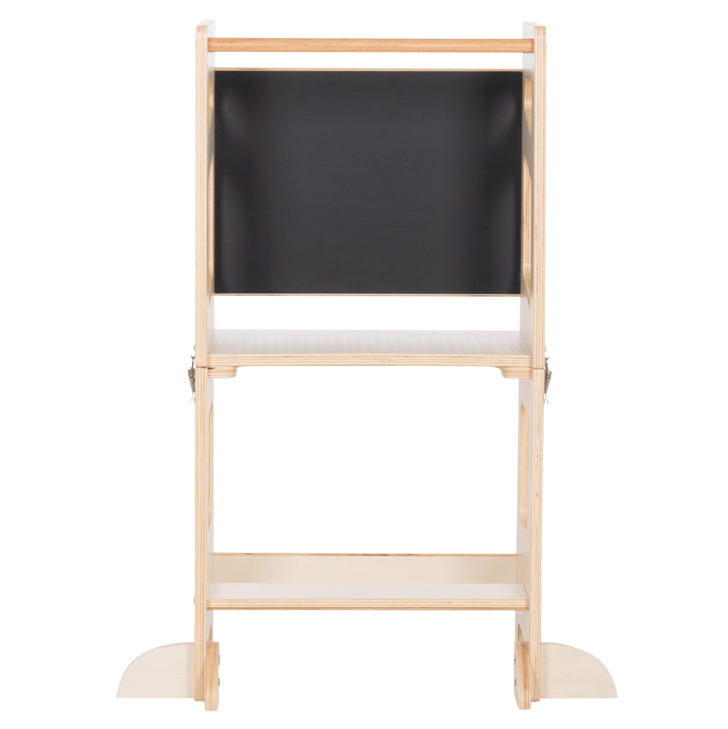 LEARNING TOWER WITH BLACKBOARD RICKI HM18344.01 PINE WOOD IN NATURAL 43x32x84Hcm