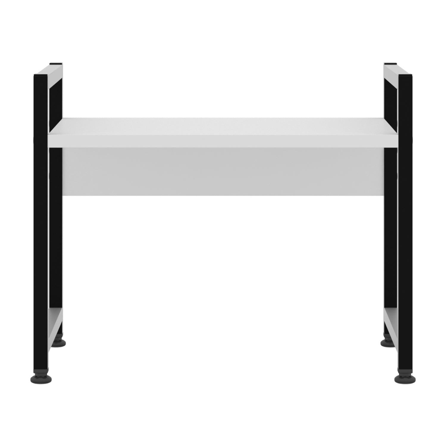 KITCHEN ORGANIZING SHELF BECKO HM18219.01 MELAMINE IN WHITE-BLACK METAL 53x35x41Hcm.