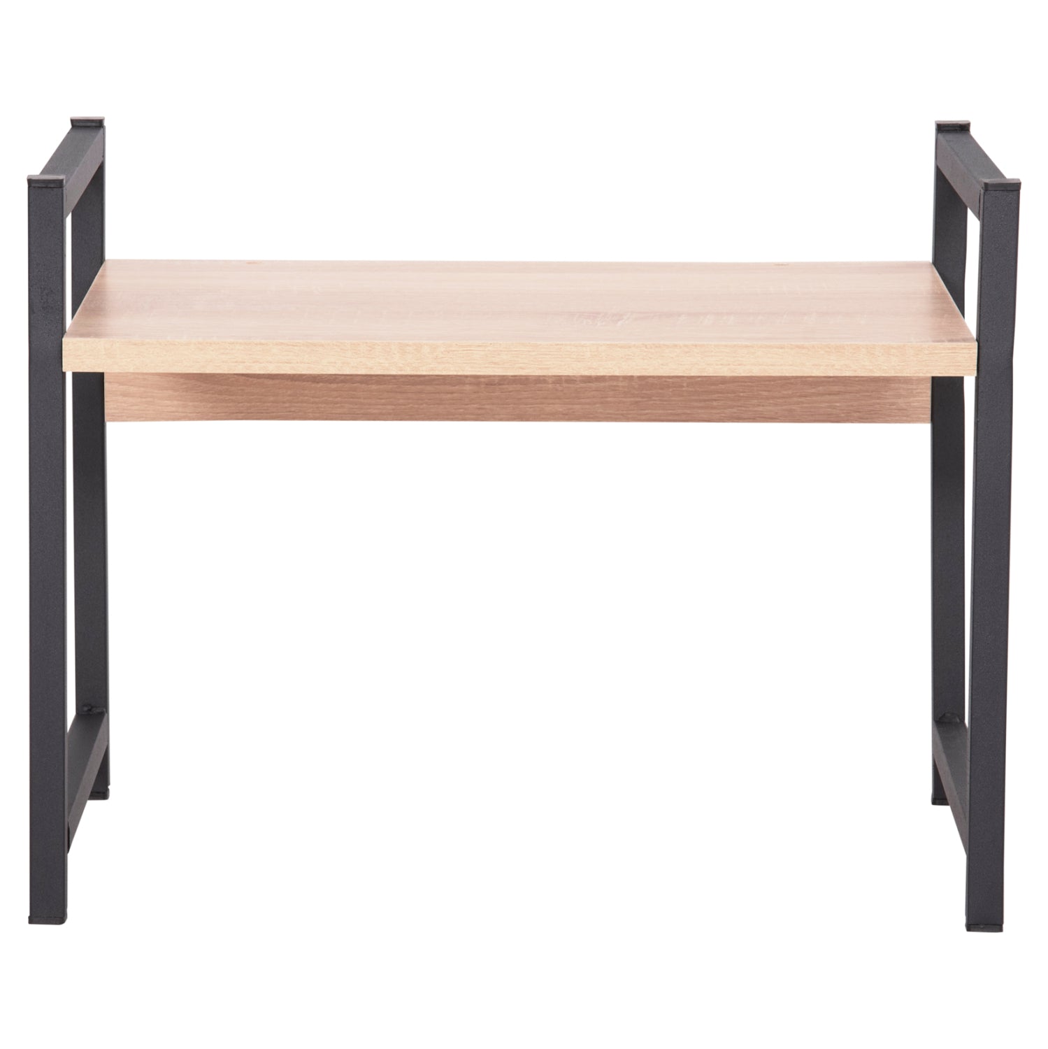 KITCHEN ORGANIZING SHELF BECKO HM18219.03 MELAMINE IN SONAMA-BLACK METAL 54.5x35x41Hcm.