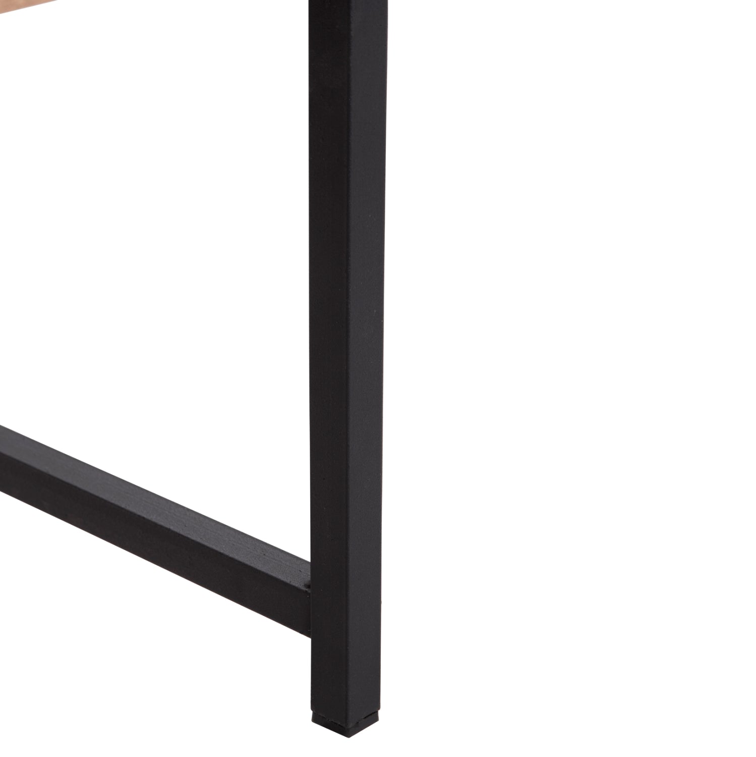 KITCHEN ORGANIZING SHELF BECKO HM18219.03 MELAMINE IN SONAMA-BLACK METAL 54.5x35x41Hcm.