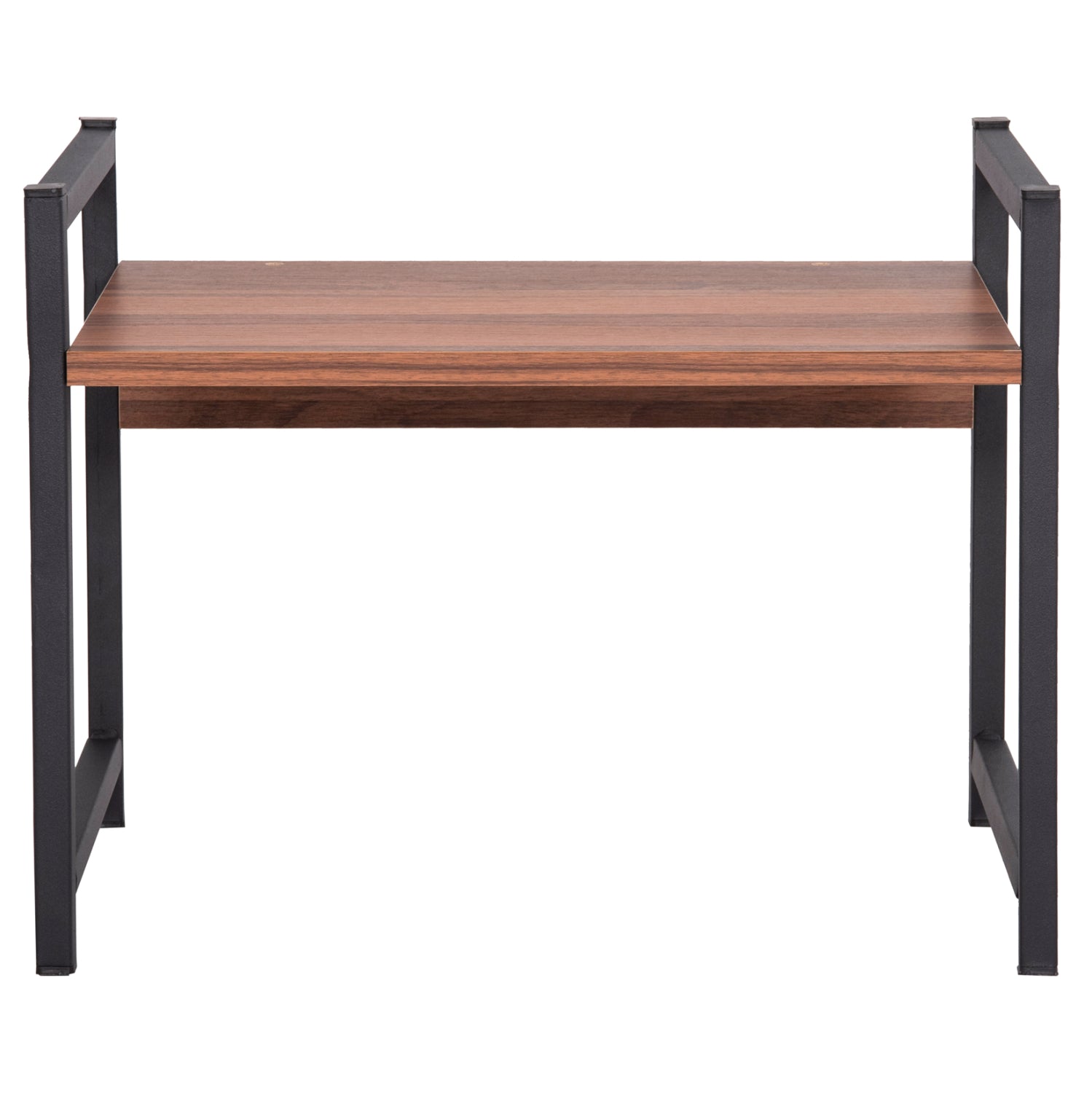 KITCHEN ORGANIZING SHELF BECKO HM18219.05 MELAMINE IN WALNUT-BLACK METAL 54.5x35x41Hcm.