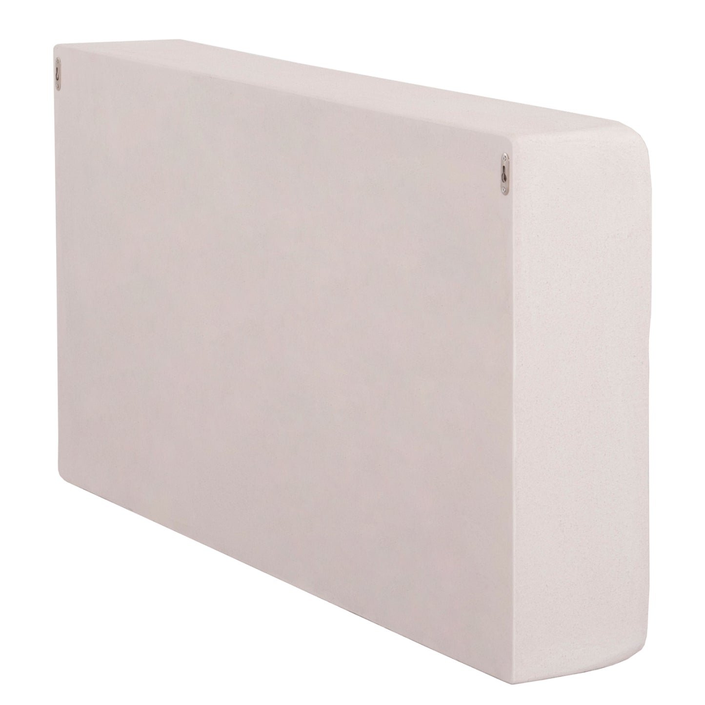 WALL SHELF SERIES SANTORINI HM18063.01 MDF IN OFF-WHITE 120x18x60Hcm.
