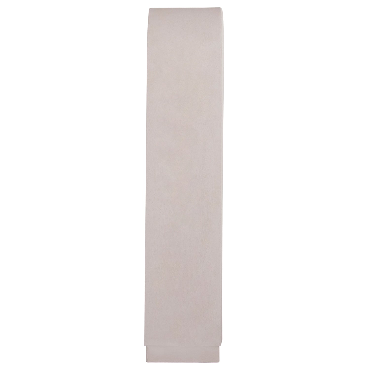 SHELF RACK SERIES SANTORINI HM18045 MDF IN OFF-WHITE-SHELVES MADE OF FIR WOOD IN NATURAL COLOR 60x38.5x179Hcm.