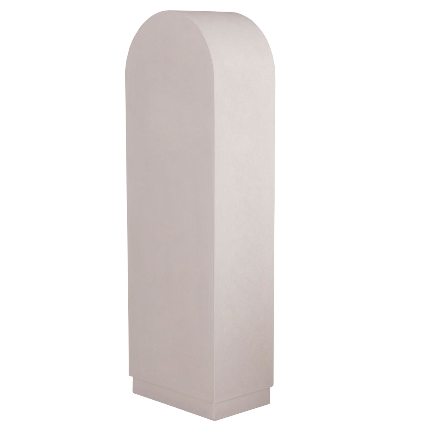SHELF RACK SERIES SANTORINI HM18045 MDF IN OFF-WHITE-SHELVES MADE OF FIR WOOD IN NATURAL COLOR 60x38.5x179Hcm.