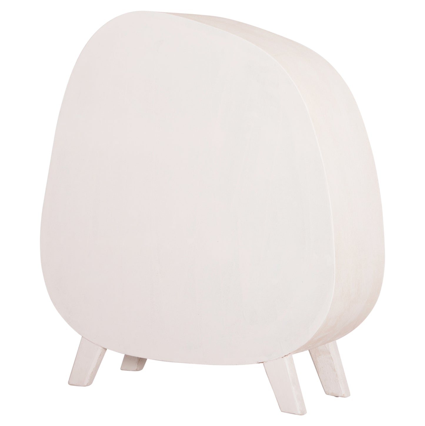 SHELVES RACK SERIES SANTORINI HM18060.01 MDF IN OFF-WHITE 120x38x133Hcm.