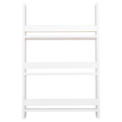 WALL SHELVES SANI HM18223.01 MELAMINE IN WHITE 60x10x90Hcm. (3 SHELVES)