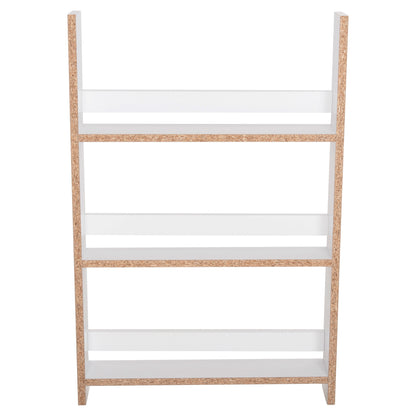 WALL SHELVES SANI HM18223.01 MELAMINE IN WHITE 60x10x90Hcm. (3 SHELVES)