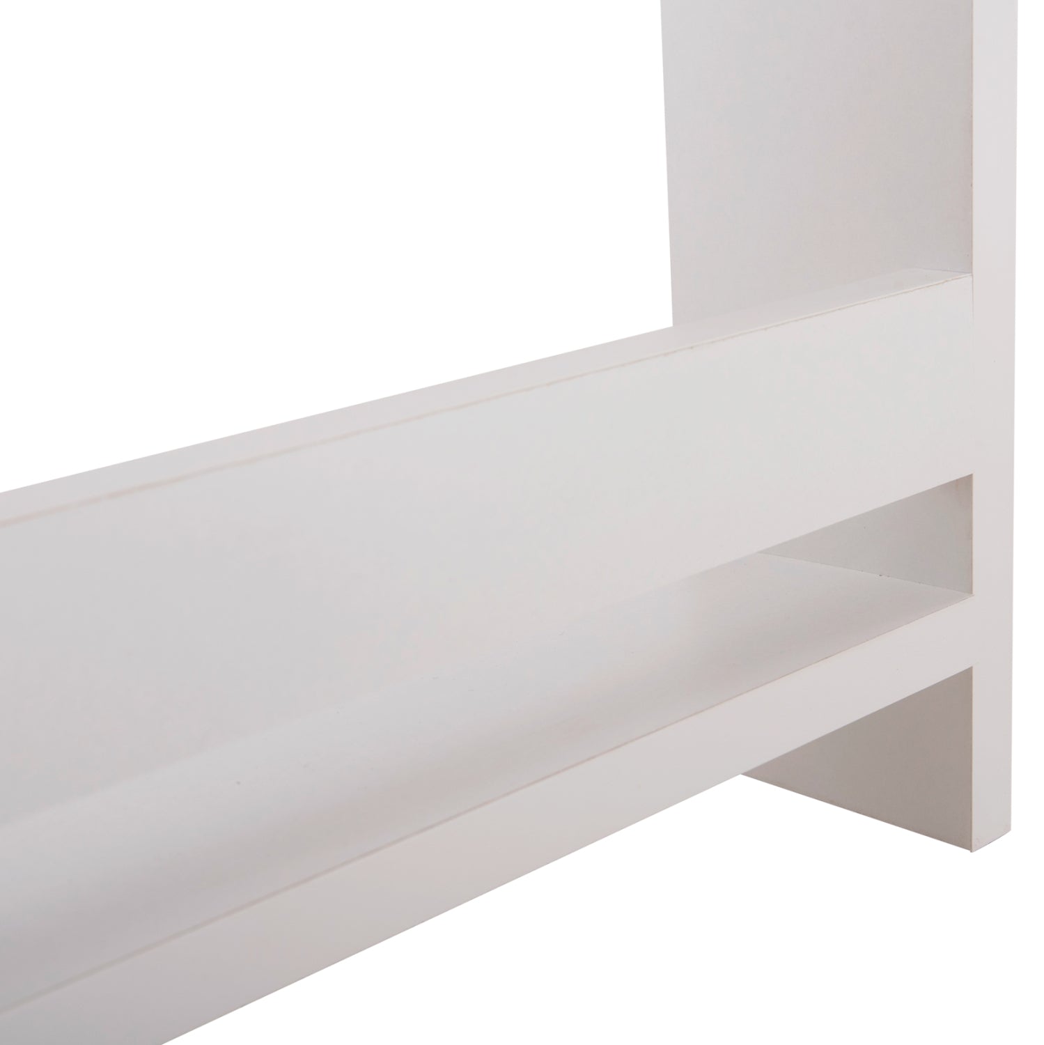 WALL SHELVES SANI HM18223.01 MELAMINE IN WHITE 60x10x90Hcm. (3 SHELVES)