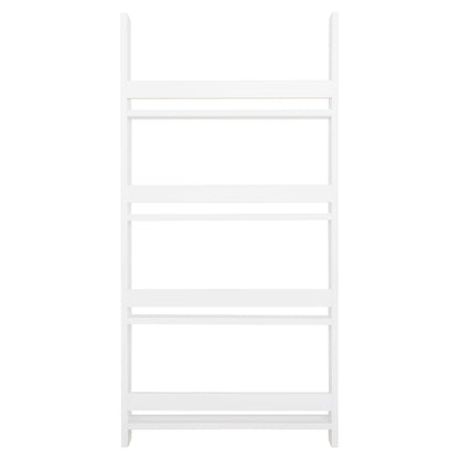 WALL SHELVES SANI HM18224.01 MELAMINE IN WHITE 60x10x120Hcm. (4 SHELVES)