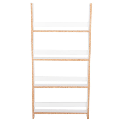 WALL SHELVES SANI HM18224.01 MELAMINE IN WHITE 60x10x120Hcm. (4 SHELVES)