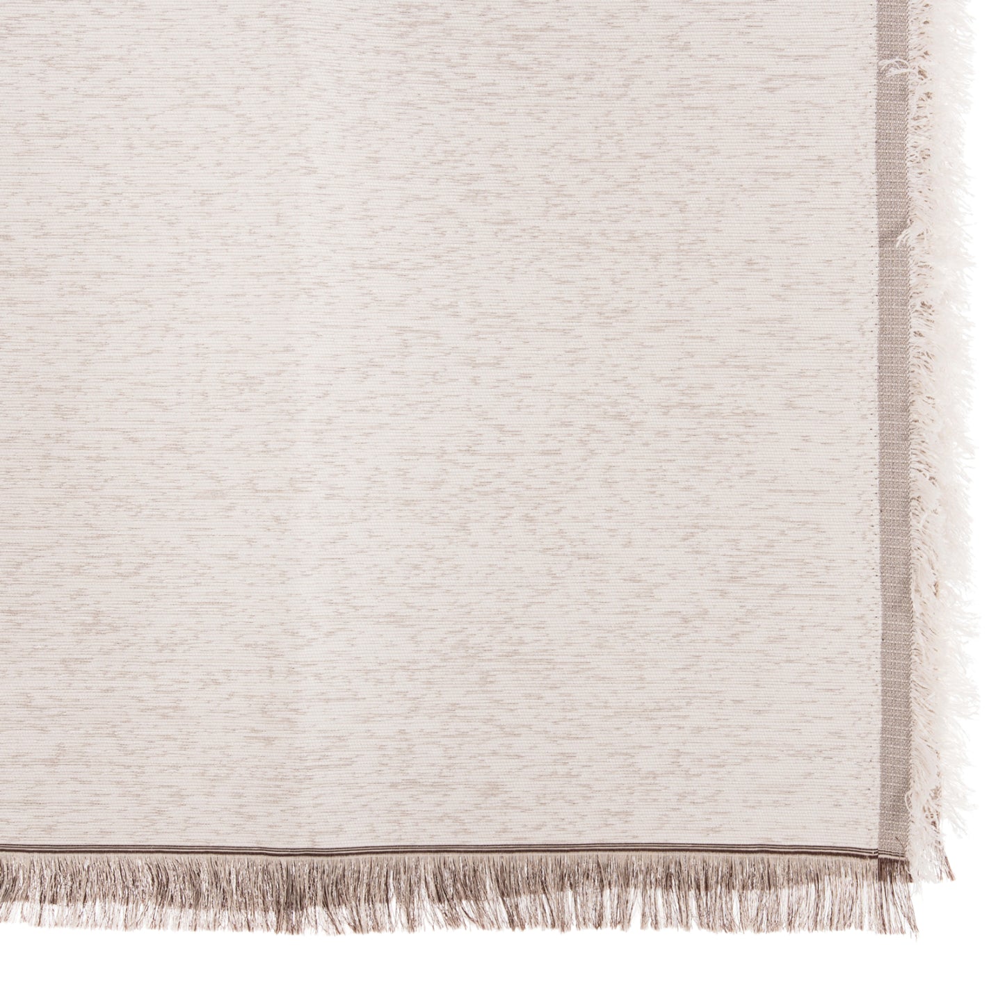 SOFA COVER-THROW WITH FRINGES DREAMTOPIA HM12161.01 IN ECRU COLOR 245X170cm.