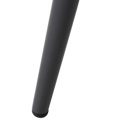 OUTDOOR LOUNGE 4PCS SET FREJA HM6057.03 ALUMINUM IN ANTHRACITE-PE RATTAN IN BEIGE-ANTHRACITE CUSHIONS