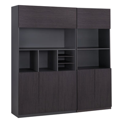 Set professional office library 2 pieces Rosewood HM11203