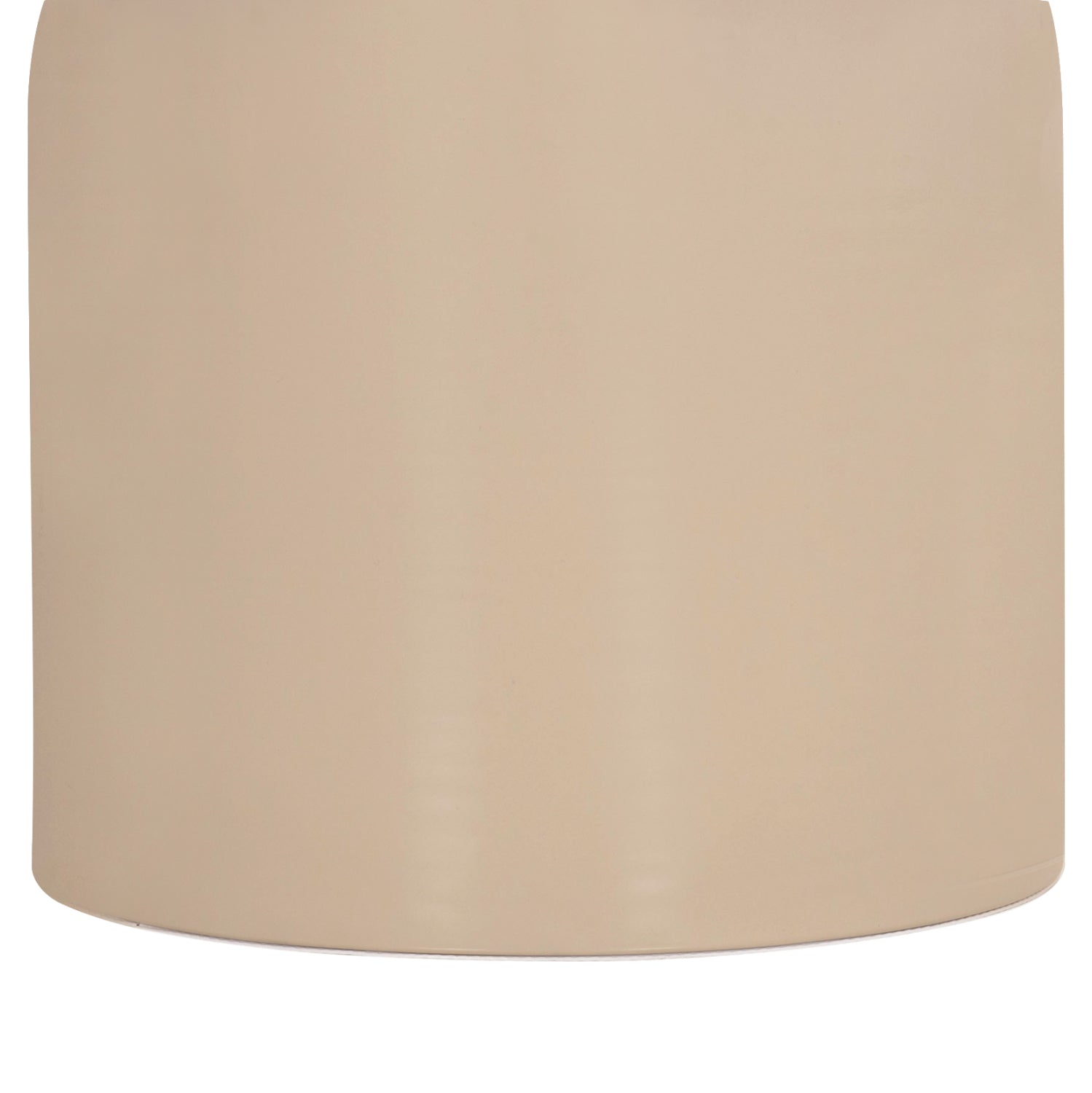 SET 2 COFFEE TABLES BELLINS HM18313.04 BEIGE METAL BASES--GLASS TOPS Φ50cm & Φ80cm