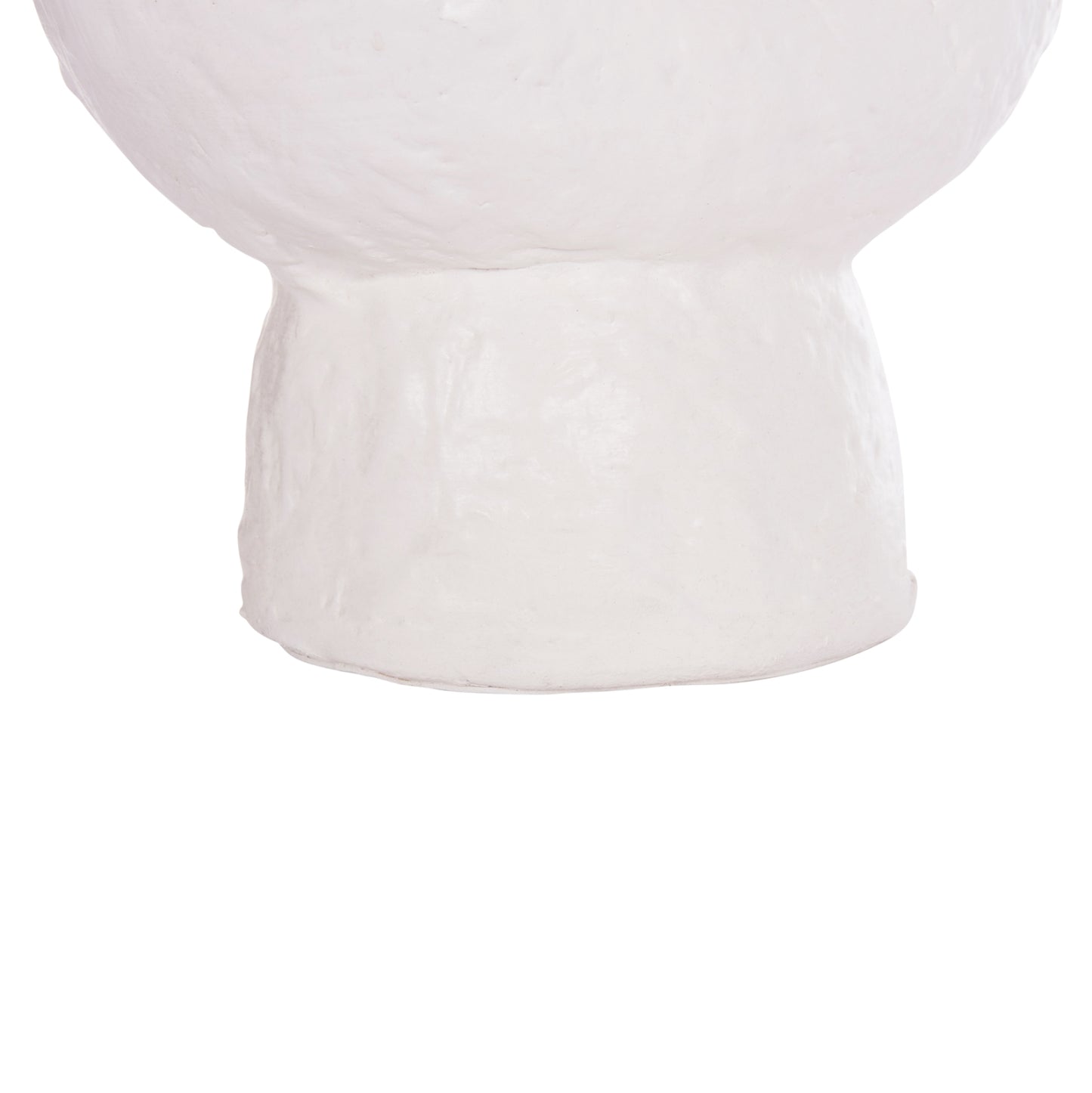 SET 2PCS DECORATIVE TABLE VASES NAMENTIS HM21143.02 TERRACOTA IN WHITE & MAROON RED