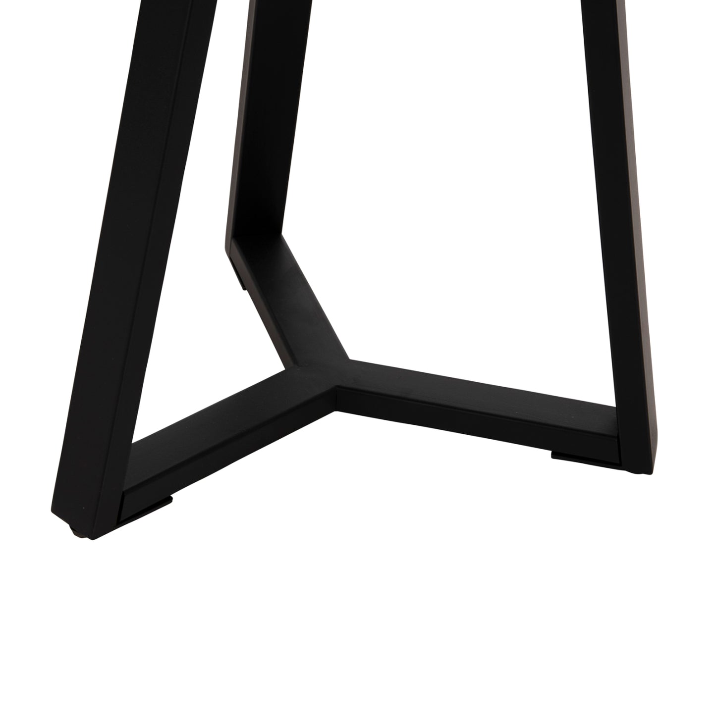 COFFEE TABLES 2PCS SET ROCKET HM21090 MDF IN BLACK MARBLE COLOR Φ80cm & Φ45cm