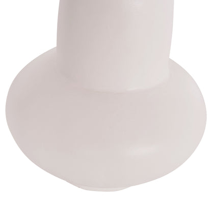 SET OF 3 TABLE DECORATIVE VASES LEKKAN HM21142.02 TERRACOTTA IN WHITE & BLACK