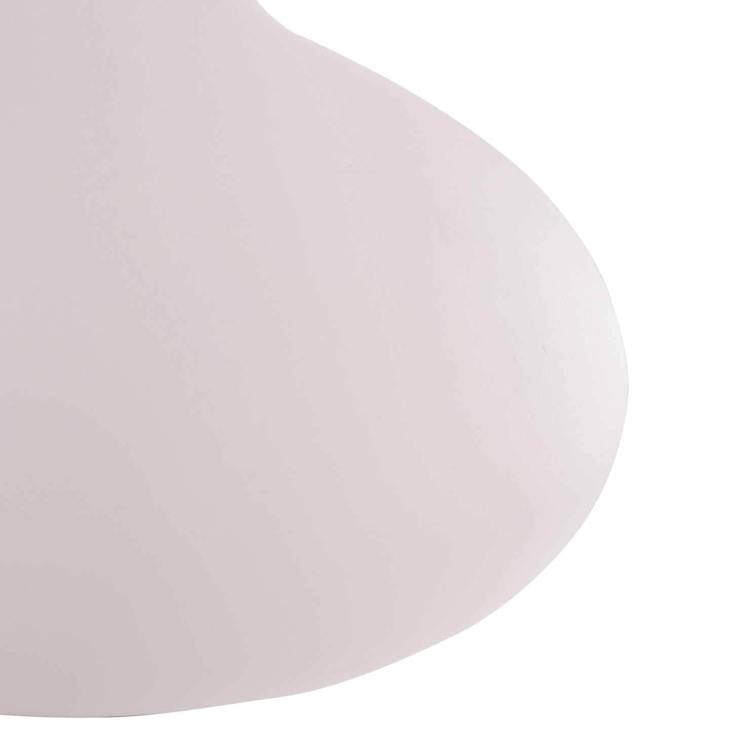 SET OF 3 TABLE DECORATIVE VASES DENI HM21141 FIBER CEMENT IN WHITE