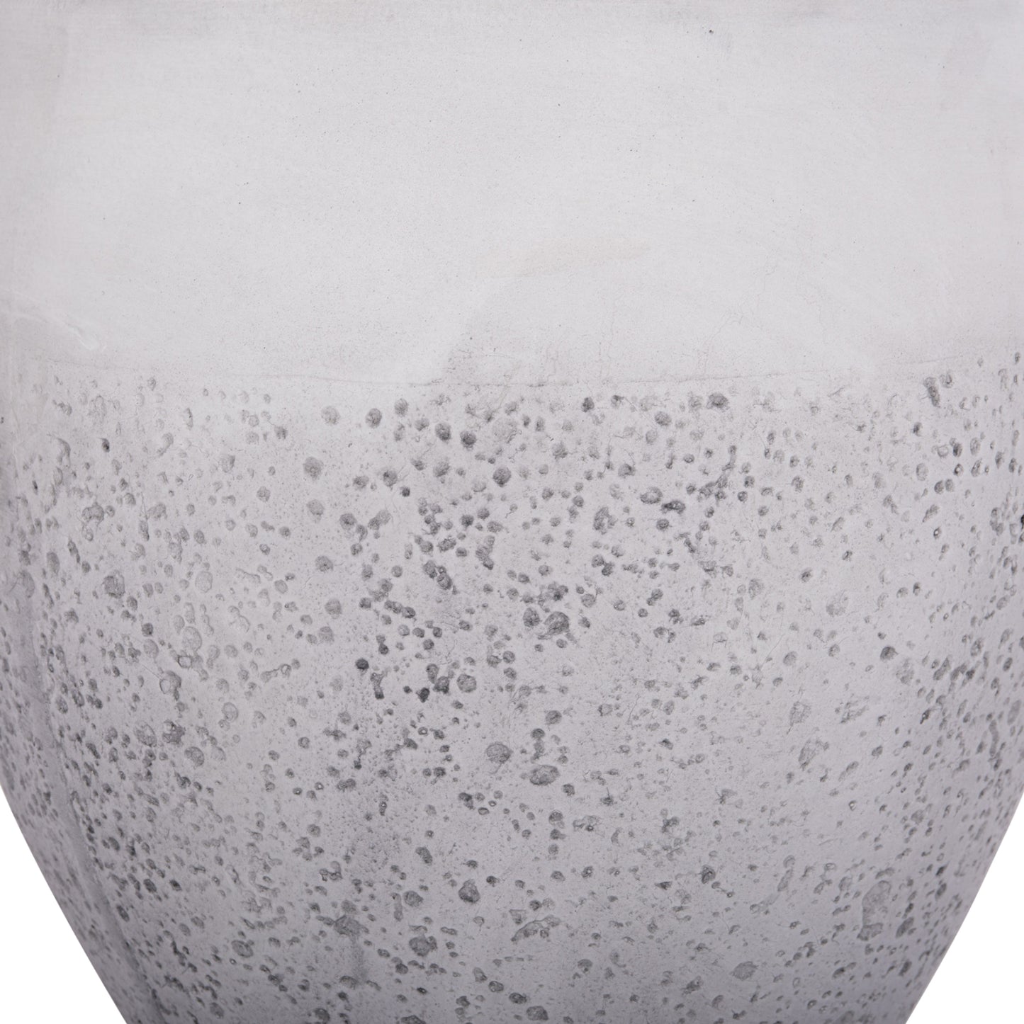 GARDEN PLANTERS SET 3PCS SERIES GARDENER HM4718 FIBERCLAY IN WHITE Φ55x54Hcm.