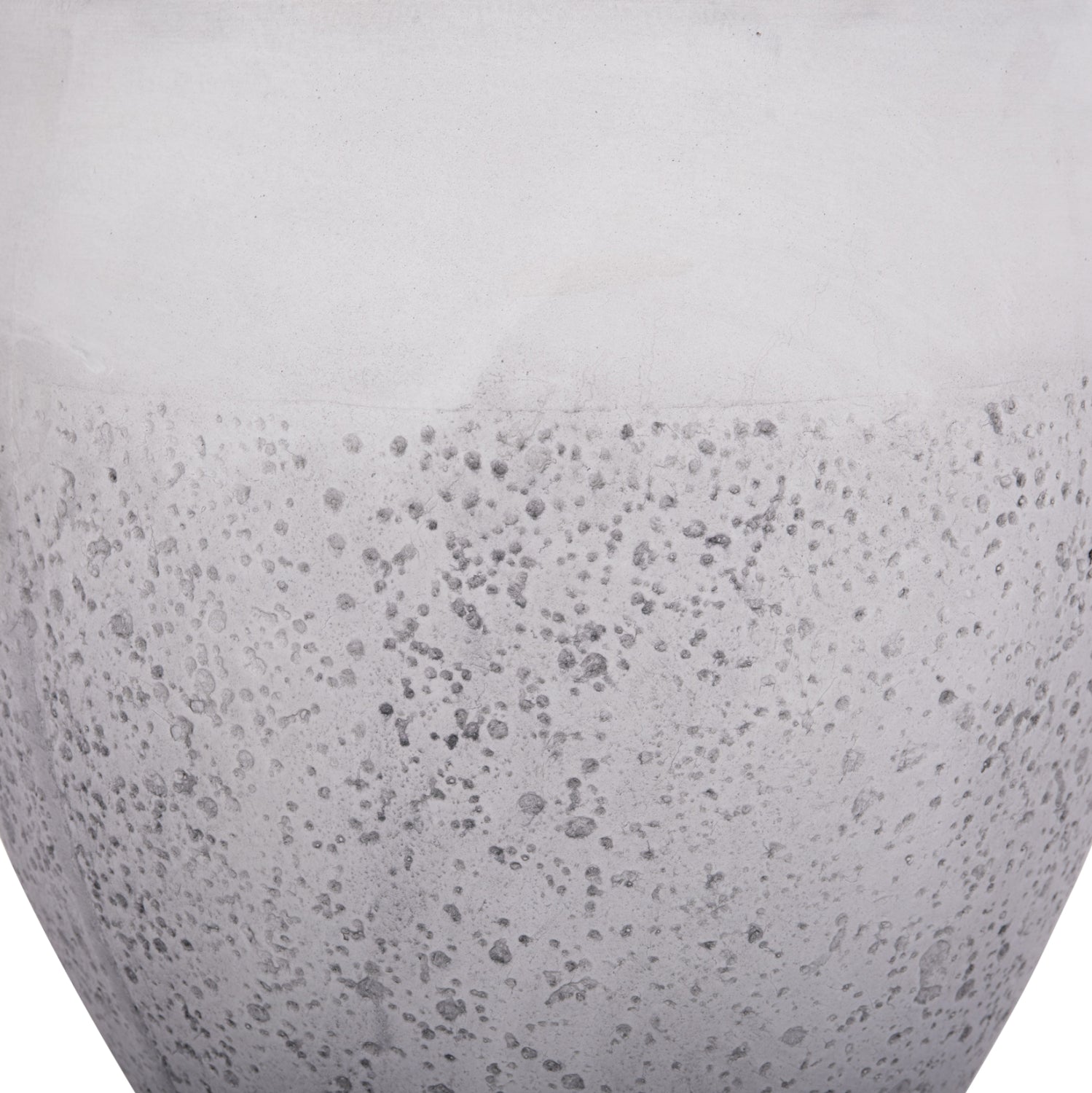 GARDEN PLANTERS SET 3PCS SERIES GARDENER HM4718 FIBERCLAY IN WHITE Φ55x54Hcm.
