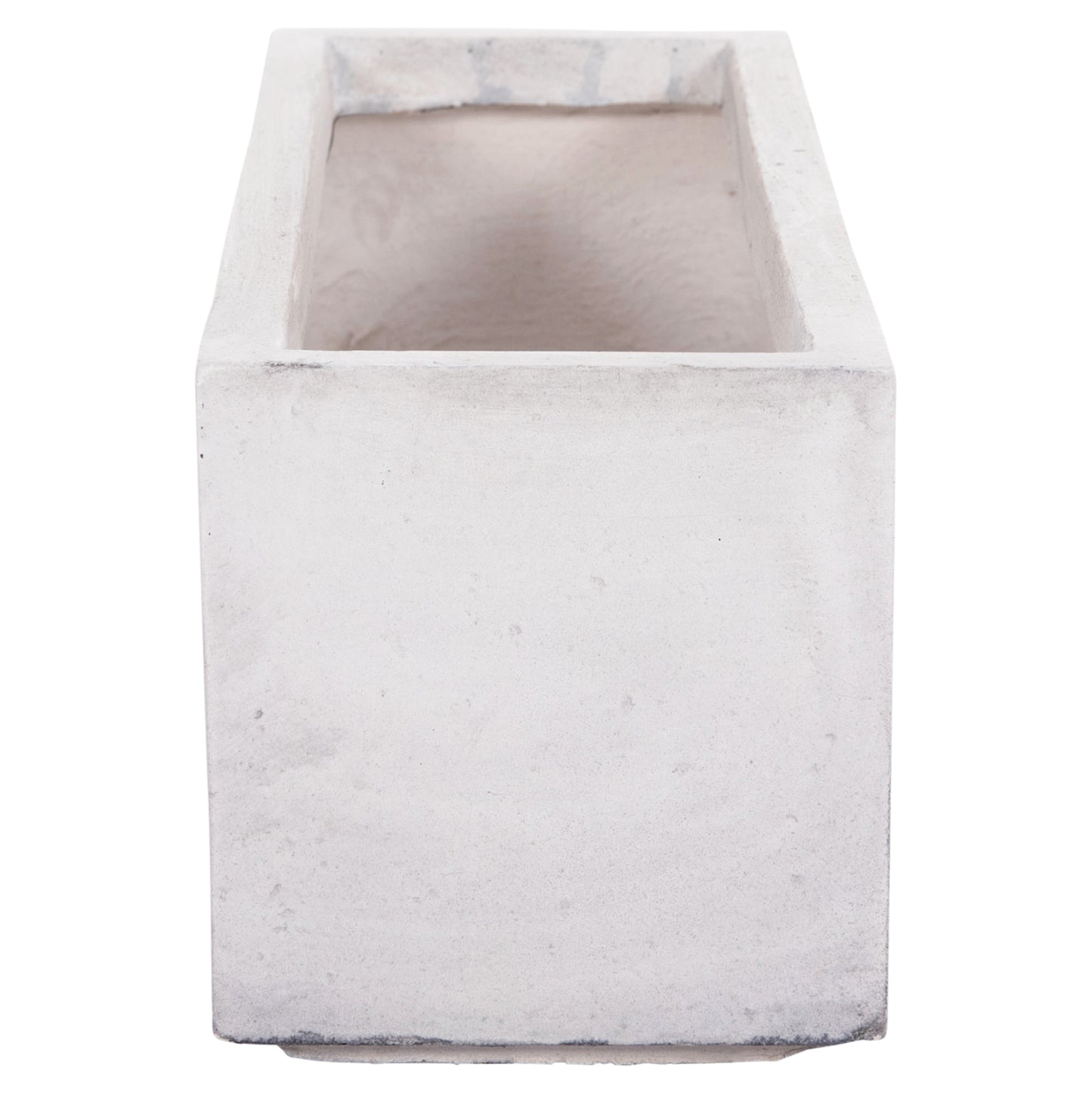 GARDEN PLANTERS RECTANGULAR SET 3PCS SERIES GARDENER HM4723 FIBERCLAY IN GREY 81x30x30Hcm.