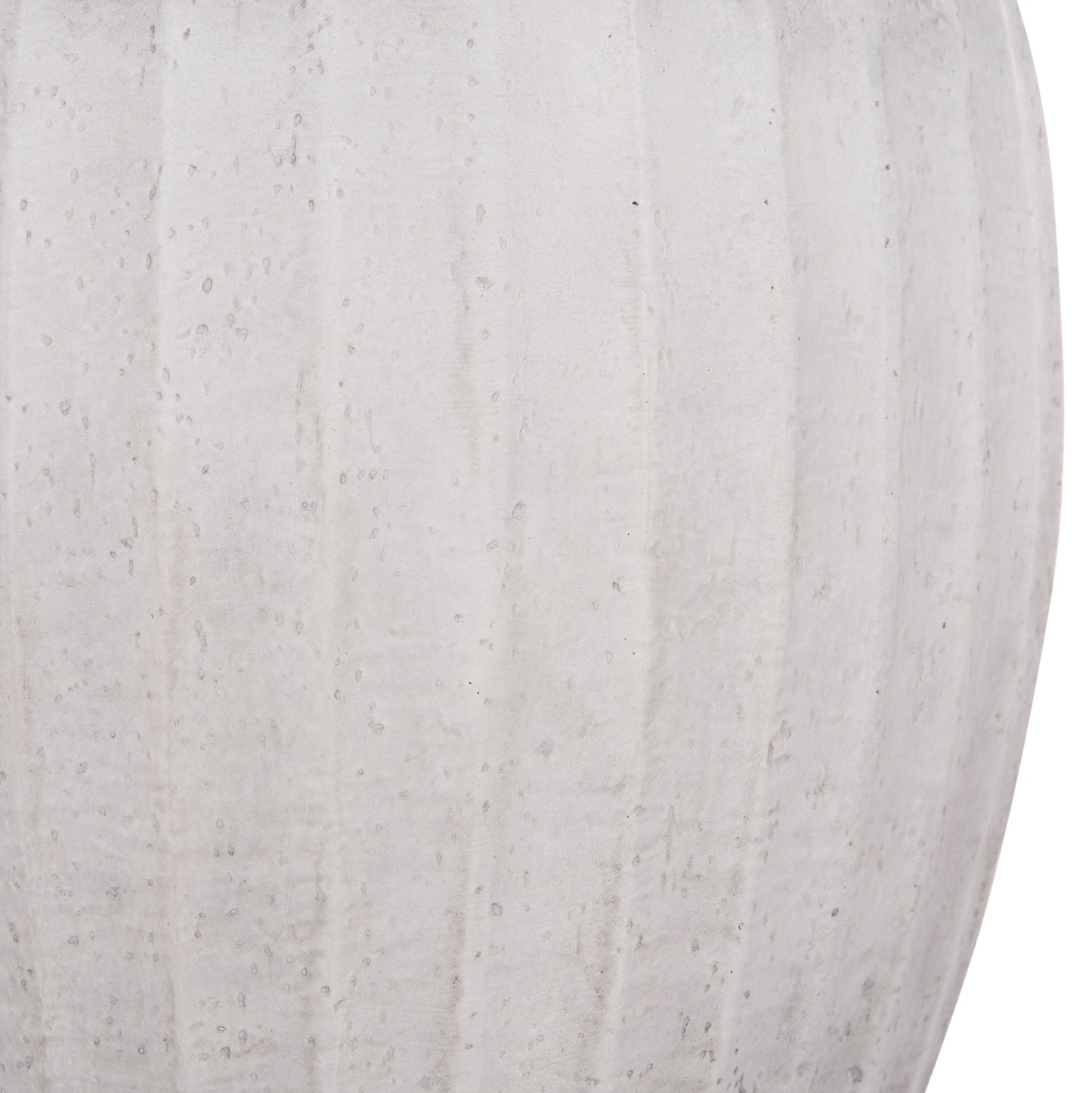 GARDEN PLANTERS ROUND SET 3PCS SERIES GARDENER HM4728 FIBERCLAY--IN CEMENT COLOR Φ48x56Hcm.