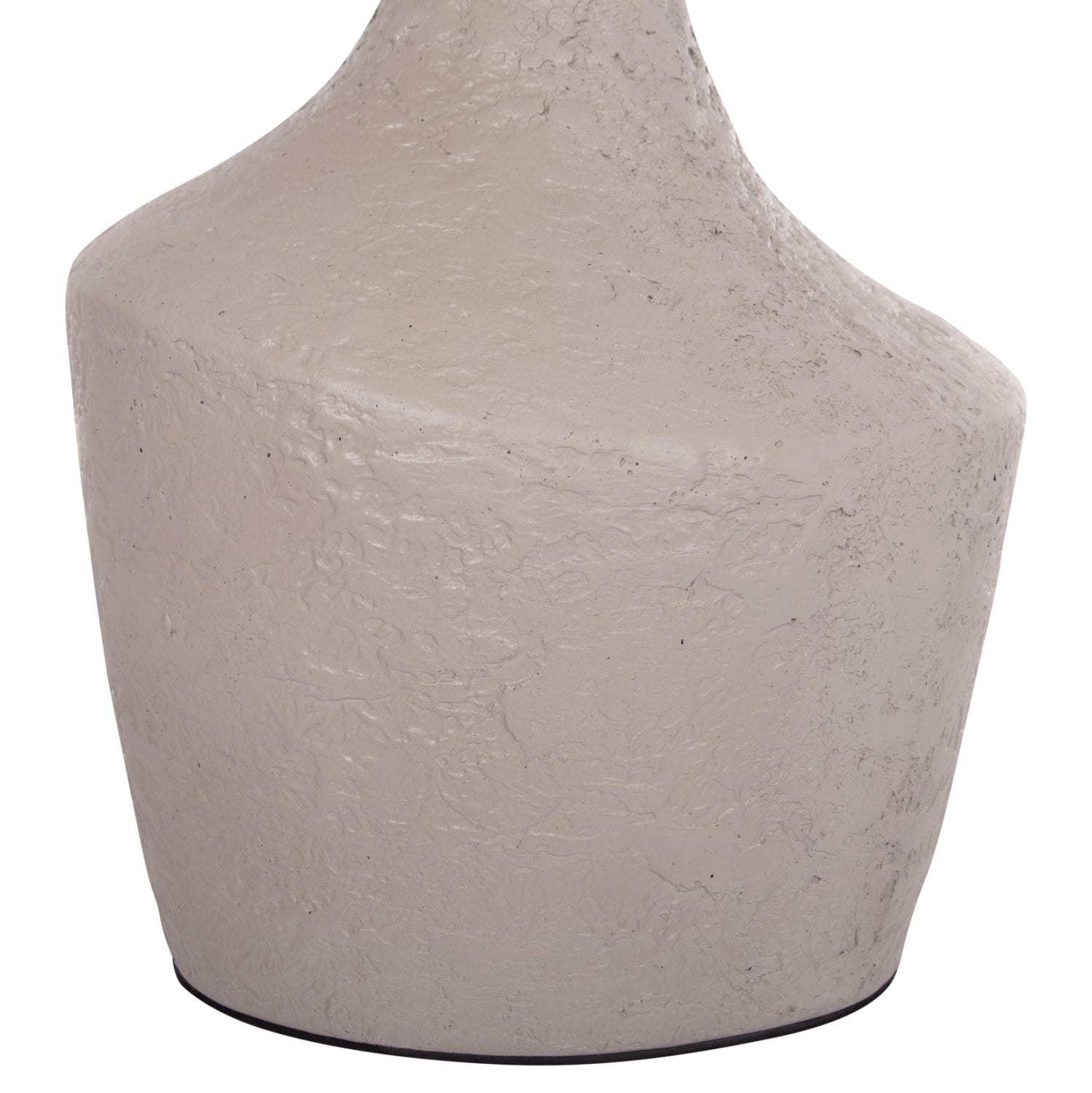 SIDE TABLES 2PCS SET REBON HM21137.03 FIBER CEMENT IN GREY--Φ40cm & Φ27.5cm