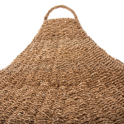 CEILING PENDANT LUMINAIRE SET HM11918 ROPE AND PALM LEAF FIBERS & GRASS Φ123Χ223Hcm.