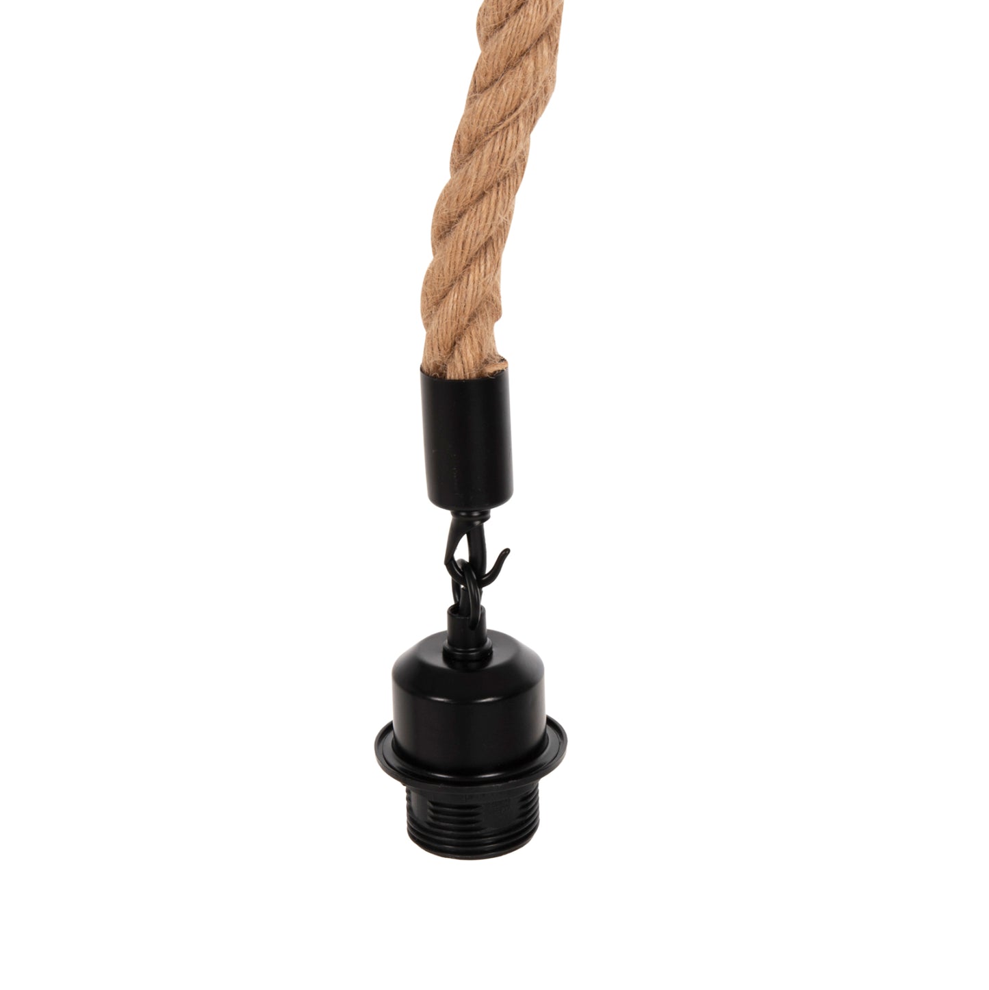 CEILING PENDANT LUMINAIRE SET HM11918 ROPE AND PALM LEAF FIBERS & GRASS Φ123Χ223Hcm.