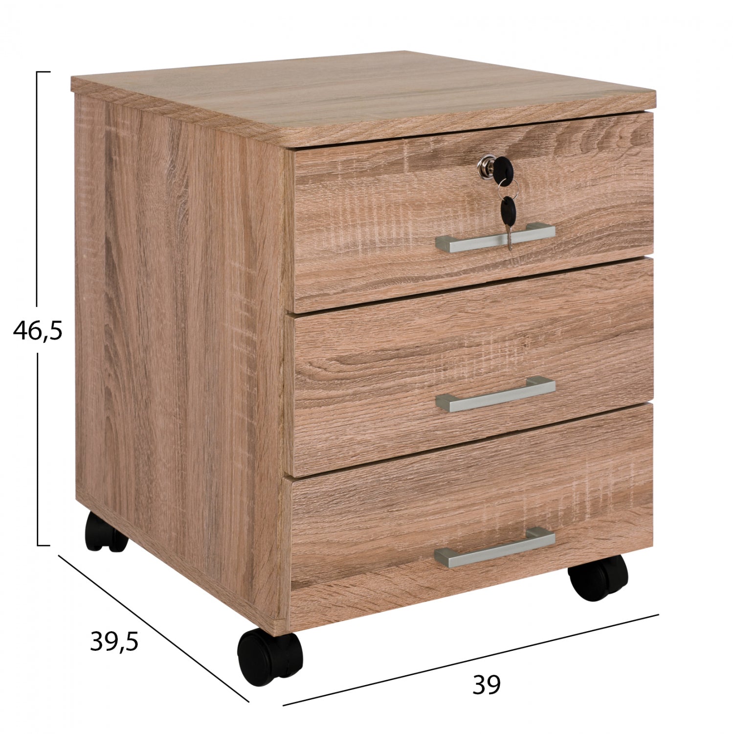 Office set 2pieces Office & Cabinet Sonama color HM10337.02