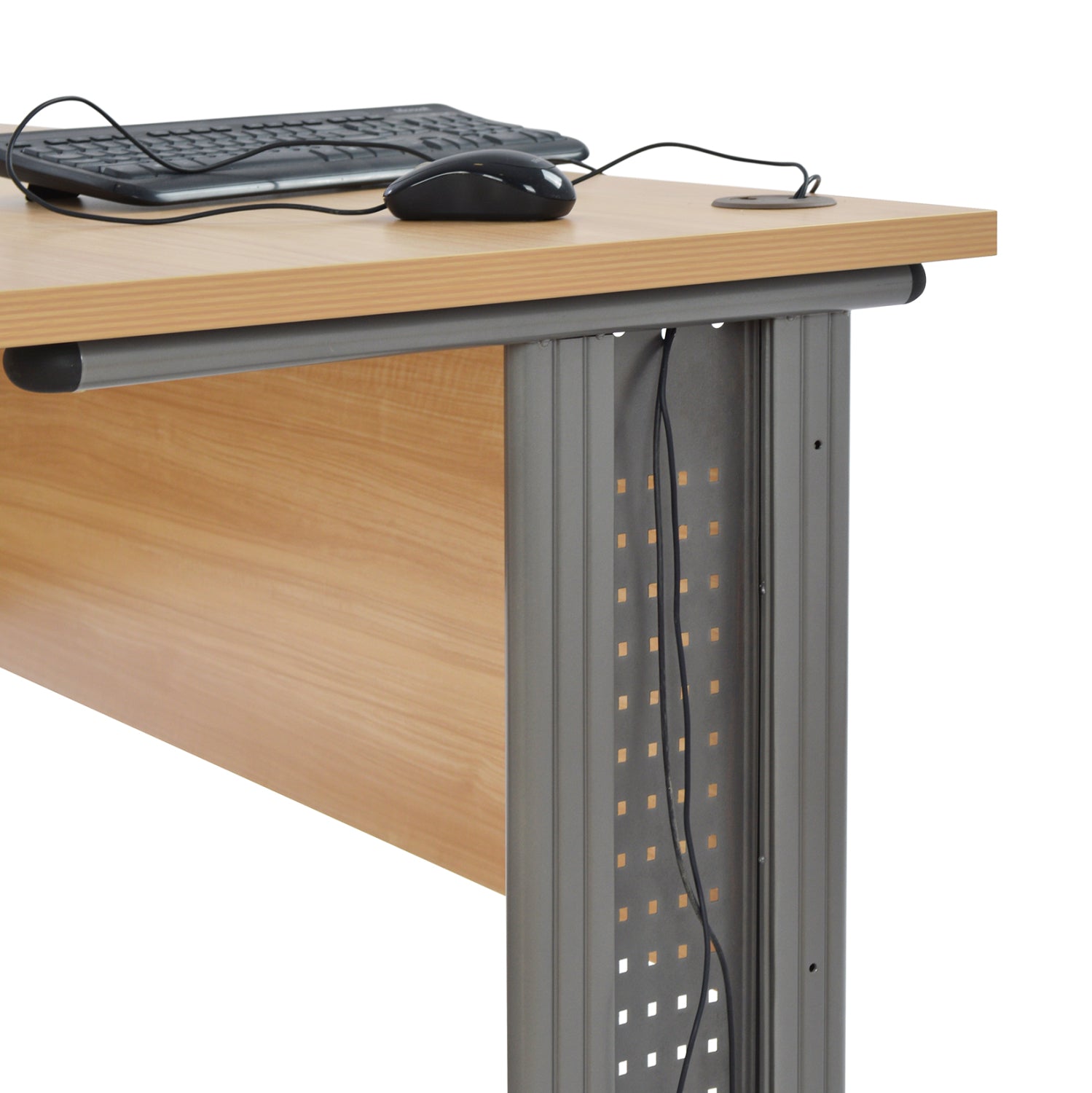 Office set 2 pieces oak color HM10214.01