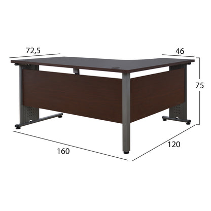 Office set 2pieces in wenge color HM10206.02L