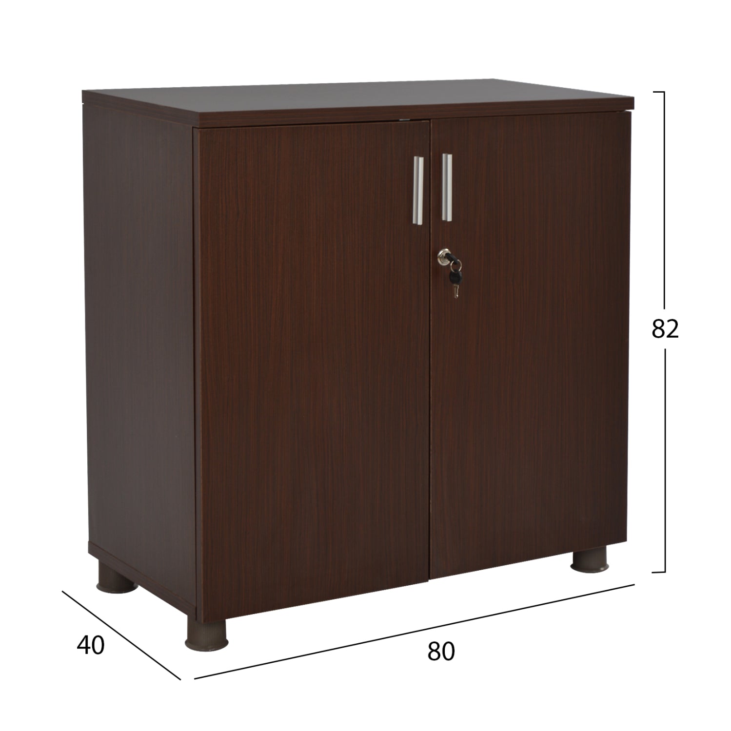 Office set 3 pieces in wenge color HM10203.02L