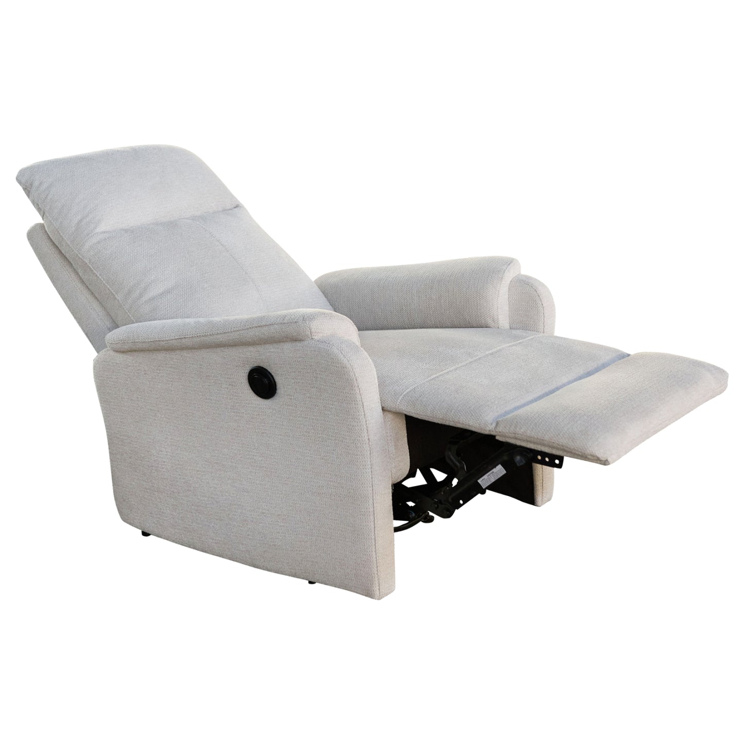 SET SOFA-RELAX ARMCHAIR SYNTHIA HM10735.01 BEIGE FABRIC--ELECTRIC RECLINE [L]