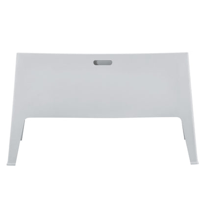 LOUNGE SET 4PCS SLEEK HM21275.01 POLYPROPYLENE IN WHITE