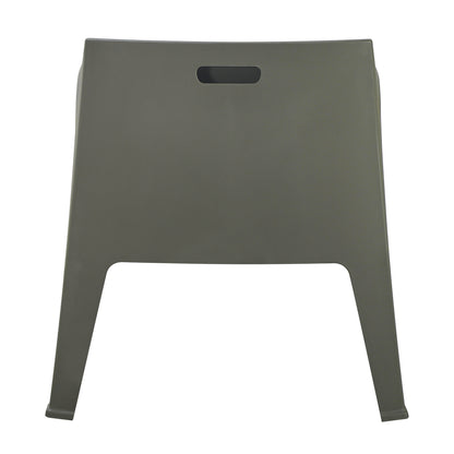 LOUNGE SET 4PCS SLEEK HM21275.05 POLYPROPYLENE IN DARK OLIVE GREEN