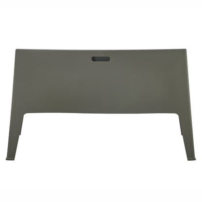 LOUNGE SET 4PCS SLEEK HM21275.05 POLYPROPYLENE IN DARK OLIVE GREEN