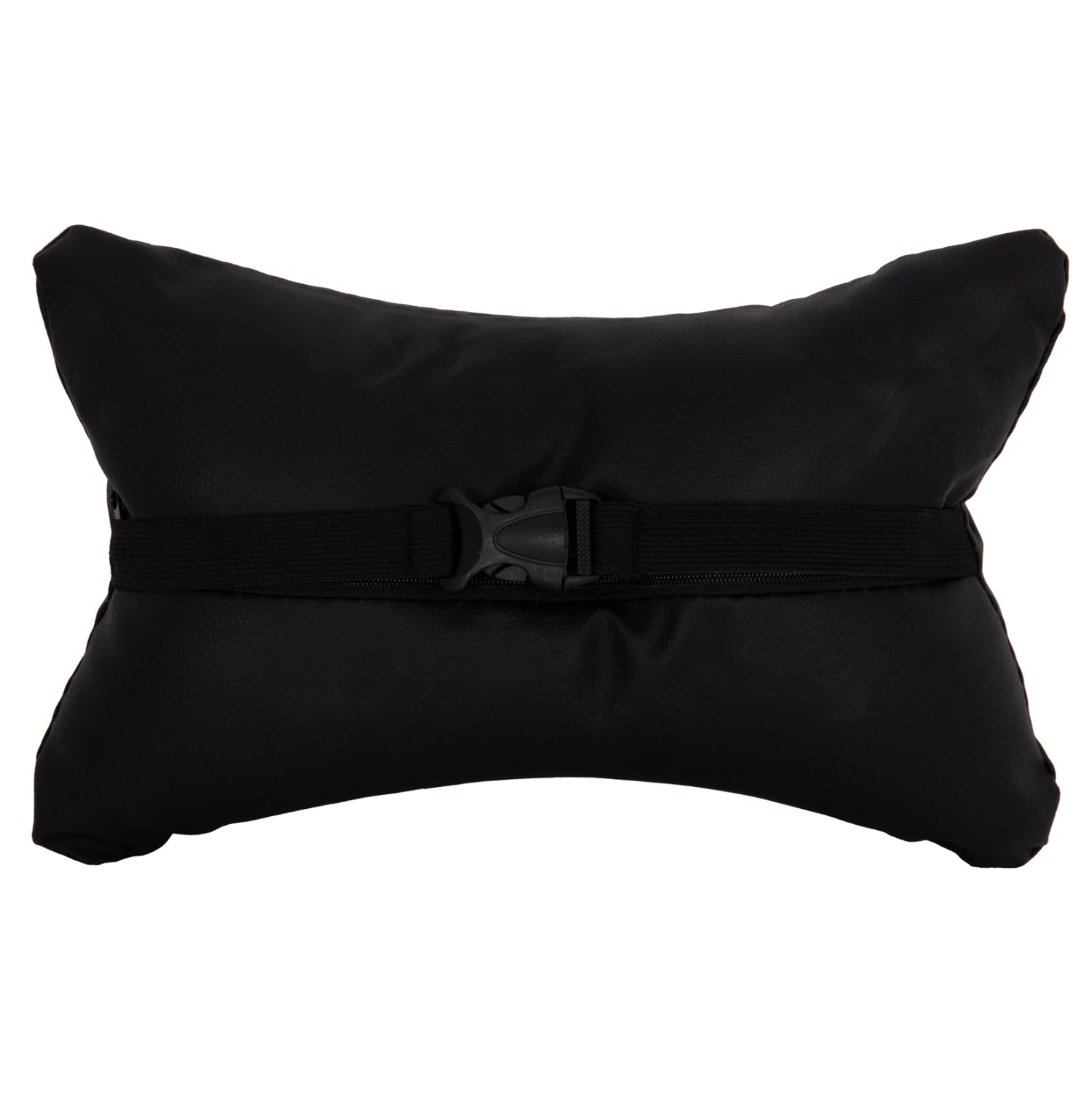 SET OF HEAD AND LUMBAR SUPPORT CUSHIONS IN BLACK COLOR