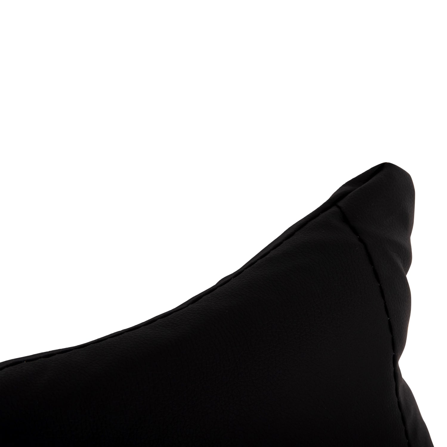 SET OF HEAD AND LUMBAR SUPPORT CUSHIONS IN BLACK COLOR