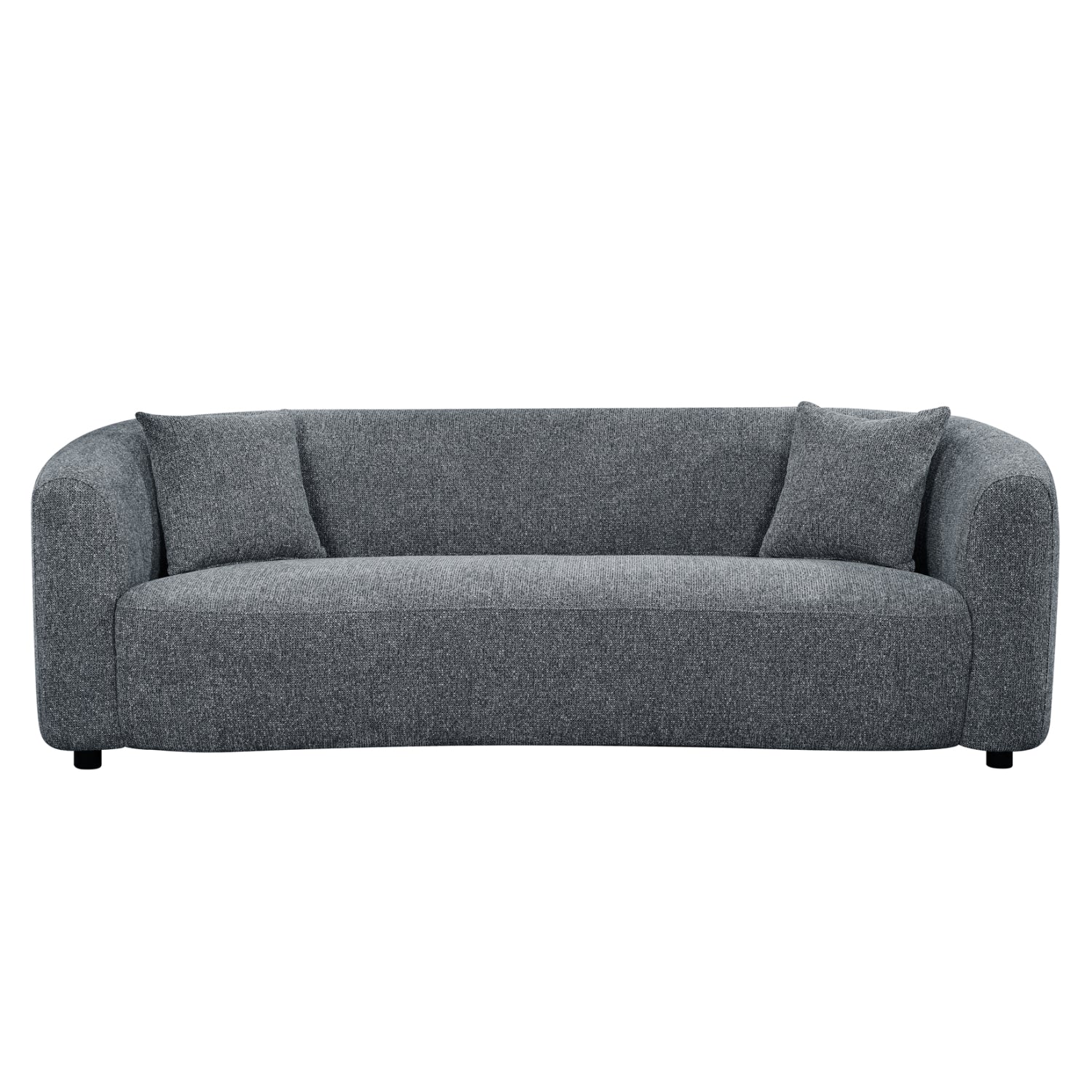 SOFA SET 2PCS NORD HM10811.01 GREY FABRIC